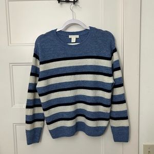 H&M Striped Blue Sweater- Women’s